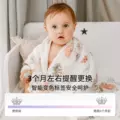 新款10AA嫚熙婴儿纱布浴巾纯棉宝宝浴巾超软速吸洗澡包被裹巾秋季 图片 4