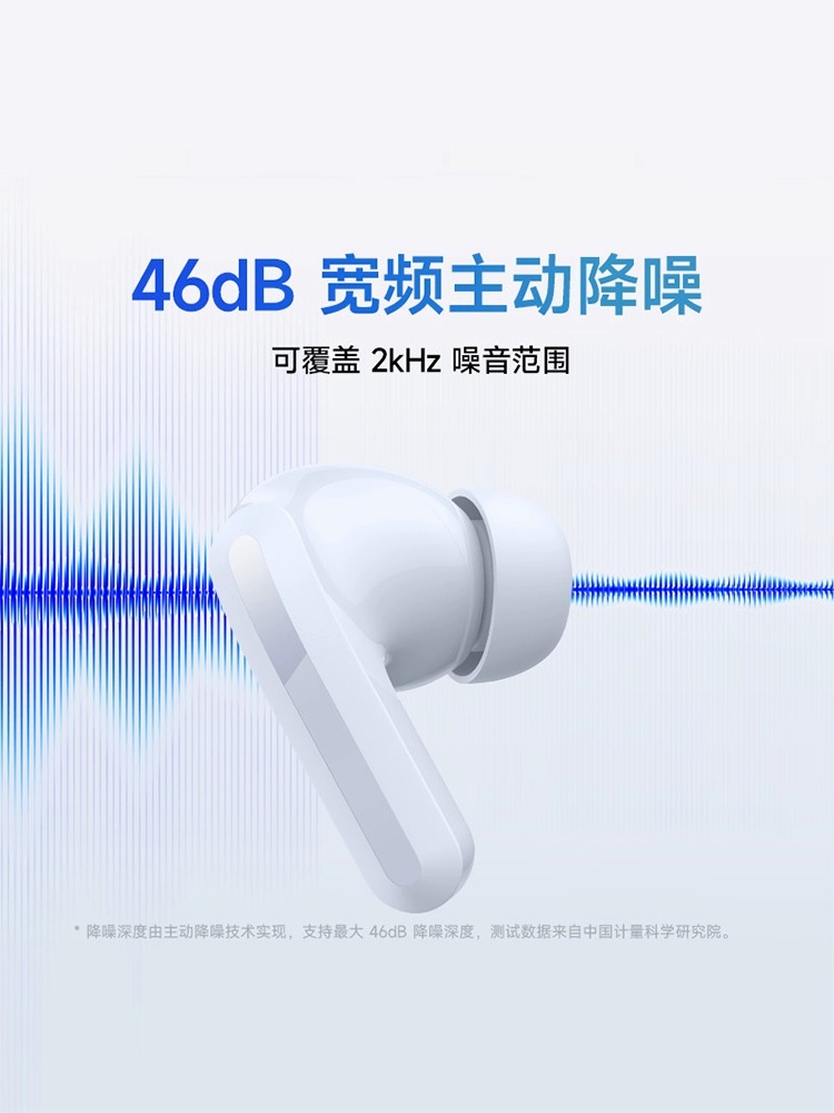 Redmi Buds 5小米红米无线蓝牙降噪耳机46dB降噪 - 图1