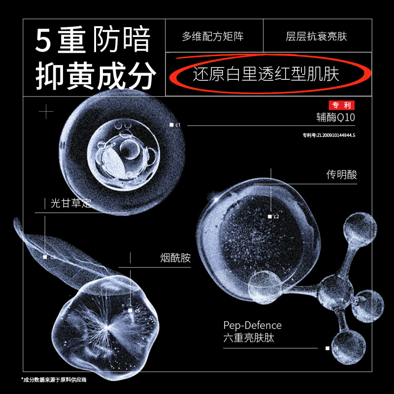 AB.LAB透感精粹辅酶Q10女巫水150ml发光爽肤水补水保湿ablab - 图1