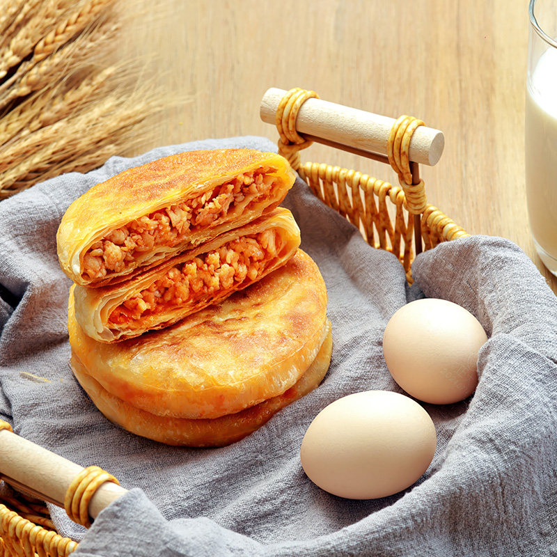 千味央厨奥尔良风味黑椒牛肉饼速食酥皮早餐半成品加热即食不油腻,淘宝优惠券,粉丝福利购,淘宝优惠卷