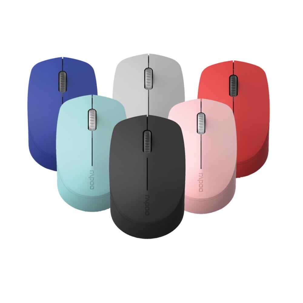 雷柏M100G无线鼠标蓝牙多模鼠标便携MAC办公静音家用蓝牙无限鼠标_虎窝淘