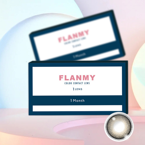 T-Garden日本Flanmy美瞳月抛彩色隐形眼镜近视小直径自然融瞳 - 图2