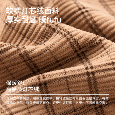 尼多熊灯芯绒防脏防污儿童罩衣