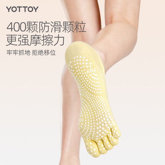 Yottoy non-slip women's Pilates regular yoga socks
