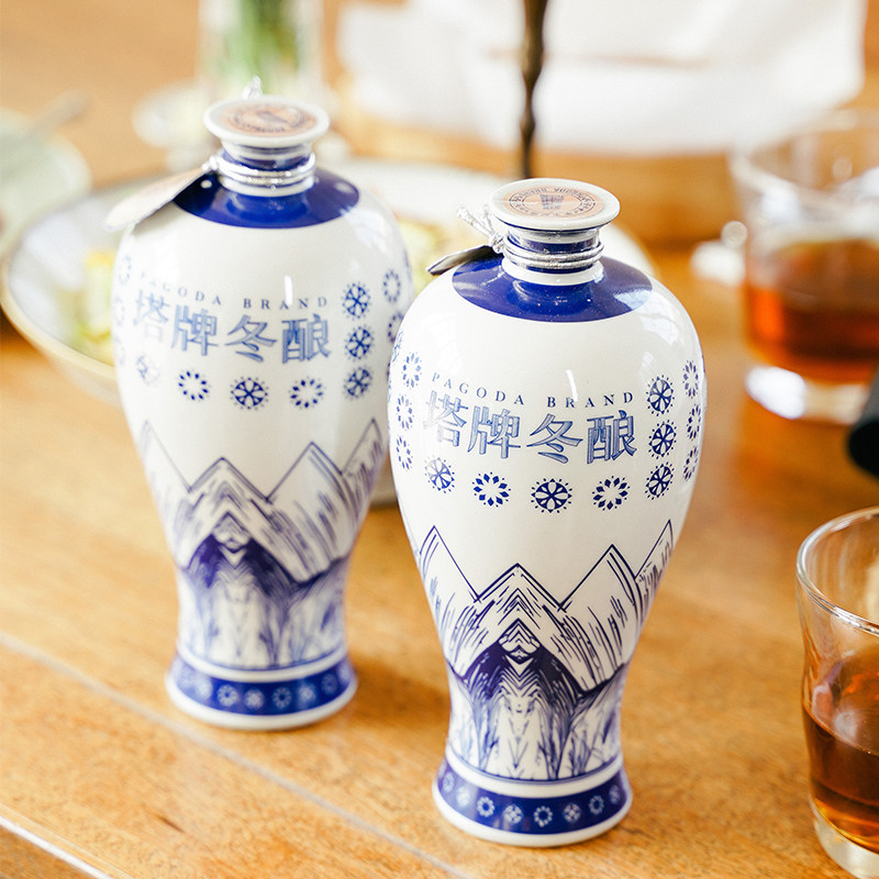 塔牌冬酿八年花雕酒500ml*1瓷瓶典藏版糯米酒传统手工绍兴黄酒,淘宝优惠券,粉丝福利购,淘宝优惠卷