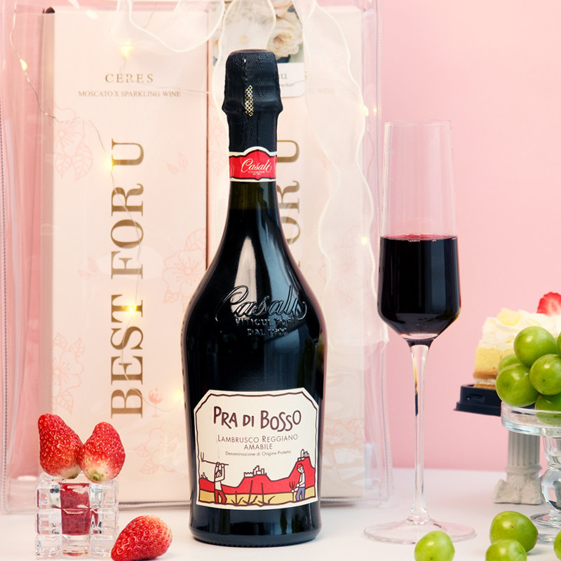 CERES蓝布鲁斯科甜型起泡红葡萄酒