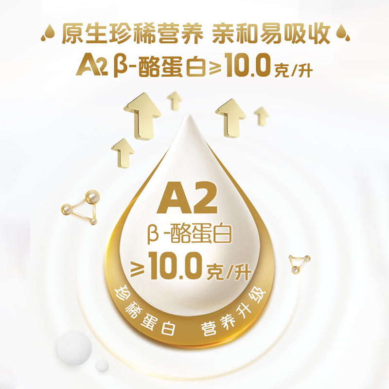 悦鲜活原生高钙鲜牛奶A2 450ml*4瓶+A2 260ml*4瓶生牛乳顺丰包邮