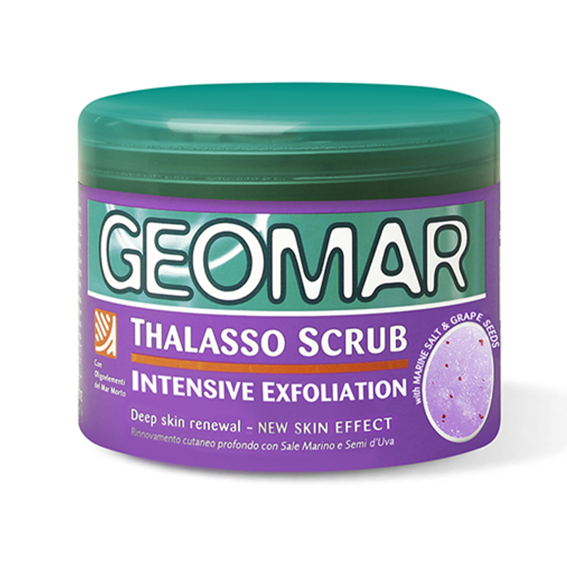 天猫超市Geomar吉儿玛意大利葡萄滋润身体磨砂膏盐去角质搓澡干皮润白300g0