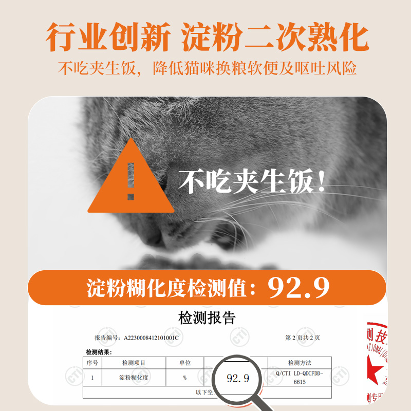 宠熙H42低温烘焙猫粮全价全阶段成猫幼猫粮鲜肉配方1.5kg*1袋-图1