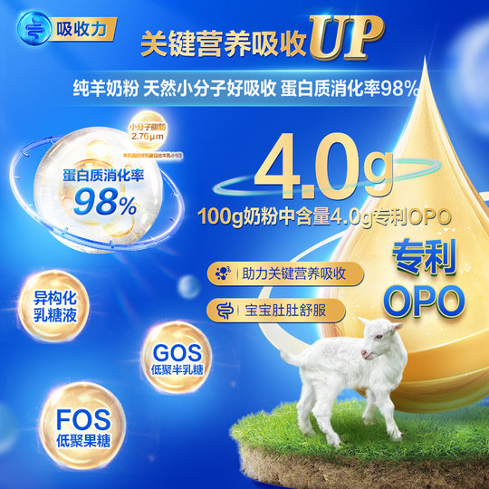 Junlebao Zhenwei Ai Ziegenmilch-Säuglingsnahrungsmilchpulver