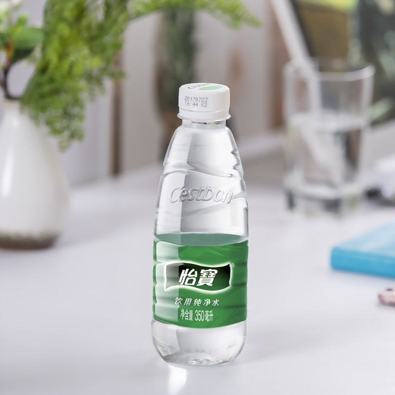 怡宝纯净水非矿泉水350ml*24瓶/箱*2箱 48瓶纯净水-图2