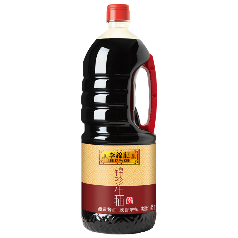 李锦记锦珍酿造酱油1.45kg凉拌炒菜精选原料炒菜家用调味-第5张图片-提都小院