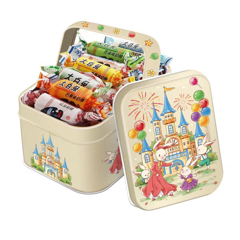 大白兔奶糖圣诞手提盒多种口味多种礼盒礼物礼品精致包装奶味绵密,淘宝优惠券,粉丝福利购,淘宝优惠卷