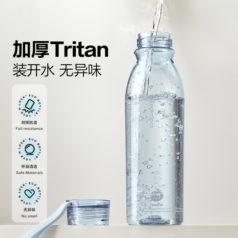 乐扣乐扣运动水杯tritan塑料杯子便携水瓶喝水杯子女夏天随手杯-图0