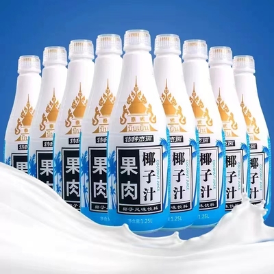 椰子泡泡泰式果肉椰子汁1.25L大瓶装