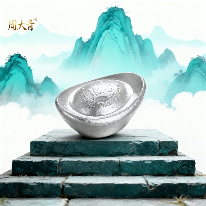 周大青投资银元宝白银9999纯银摆件收藏礼品升值理财生日礼盒情侣,淘宝优惠券,粉丝福利购,淘宝优惠卷