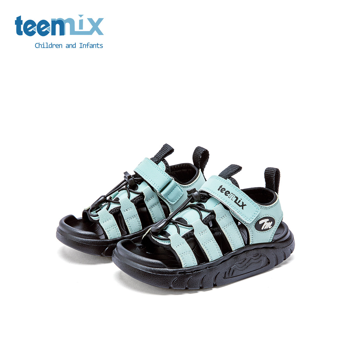 天美意儿童2025年夏季新款凉鞋女男童时尚软底沙滩鞋时尚休闲凉鞋,淘宝优惠券,粉丝福利购,淘宝优惠卷