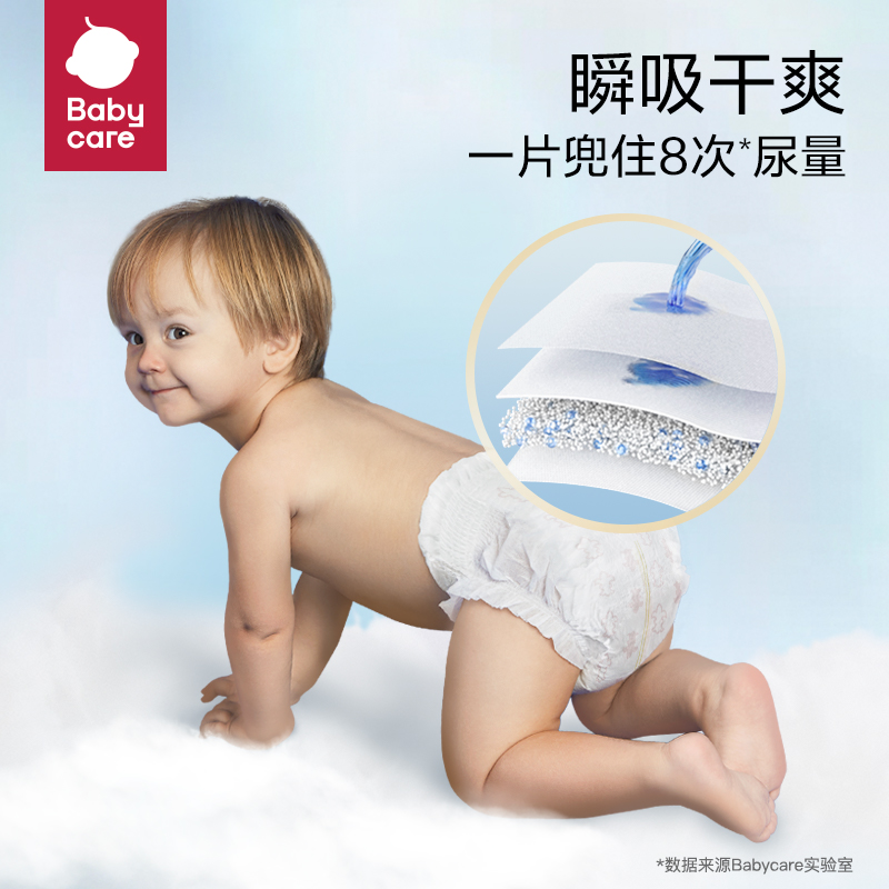 babycare拉拉裤皇室狮子王国尺码任选婴儿超薄透气短裤式尿不湿 - 图3