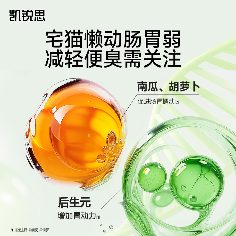 凯锐思银爪P33成猫专用猫粮护肠胃好消化益生元鲜肉无谷冻干双拼 - 图1