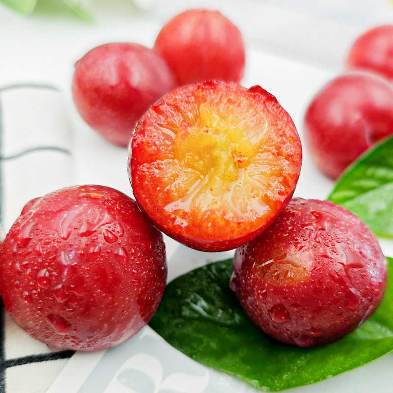 智利进口樱桃李原箱当季新鲜水果李子礼盒整箱,淘宝优惠券,粉丝福利购,淘宝优惠卷