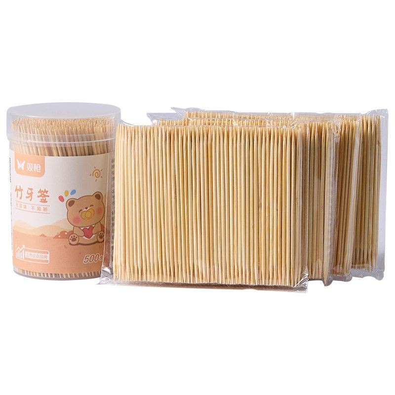 双枪萌宠竹牙签水果叉水果签蛋糕叉食品叉水果叉牙签量贩套组,淘宝优惠券,粉丝福利购,淘宝优惠卷