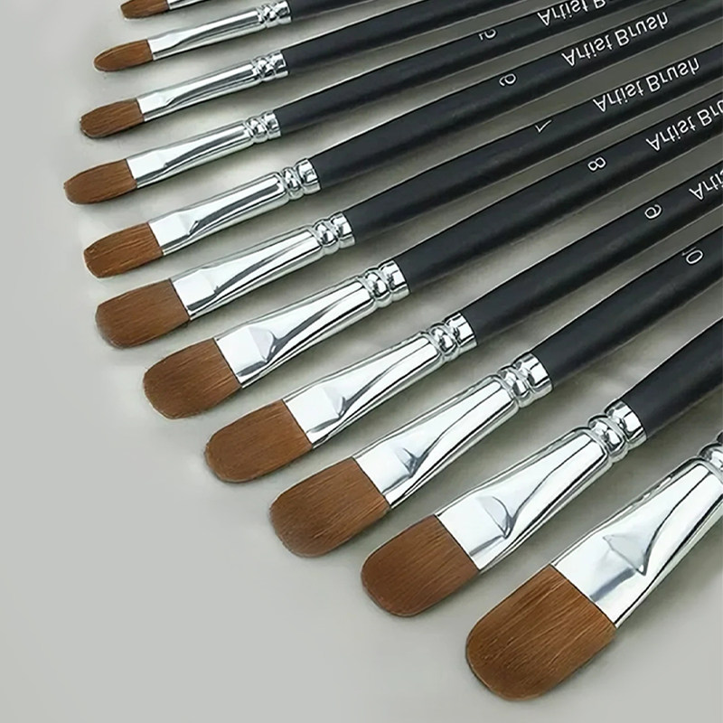 宅小仙狼毫画笔刷子套装美术生专用水彩水粉颜料丙烯尼龙笔油画笔,淘宝优惠券,粉丝福利购,淘宝优惠卷