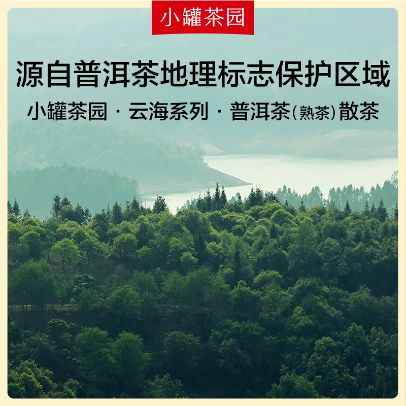 小罐茶云海系列罐装一级普洱茶熟茶散茶280g云南普洱茶叶自饮送人