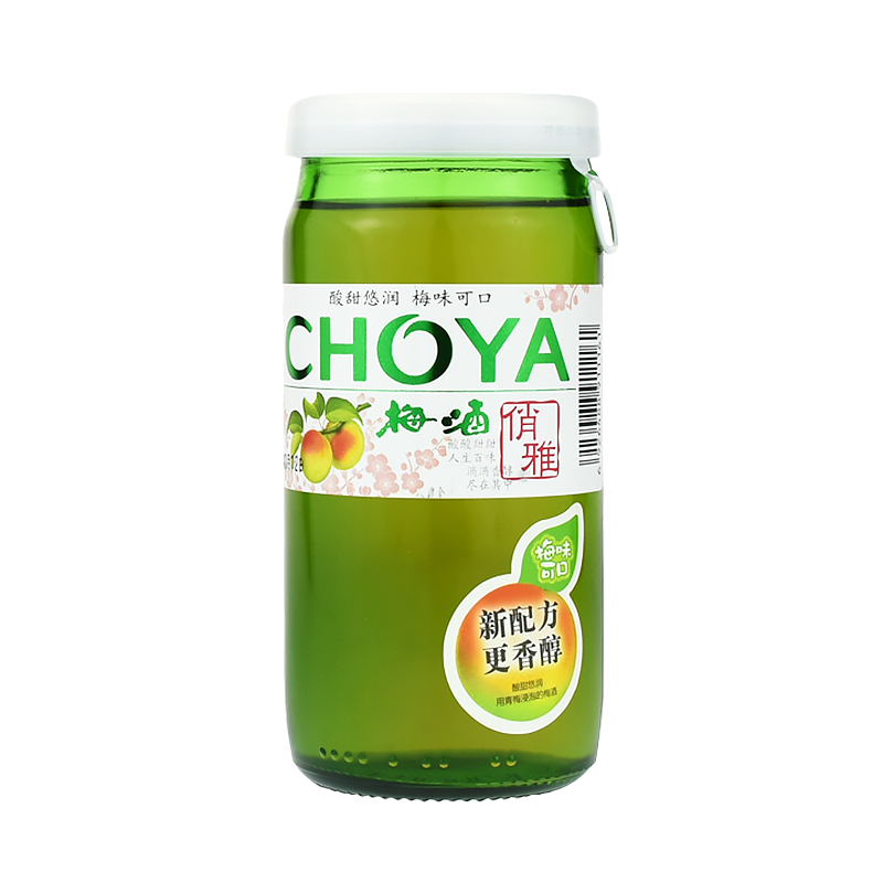 CHOYA/俏雅梅酒梅子酒160ml青梅果酒女士酒日系蝶矢夏日调酒 - 图0