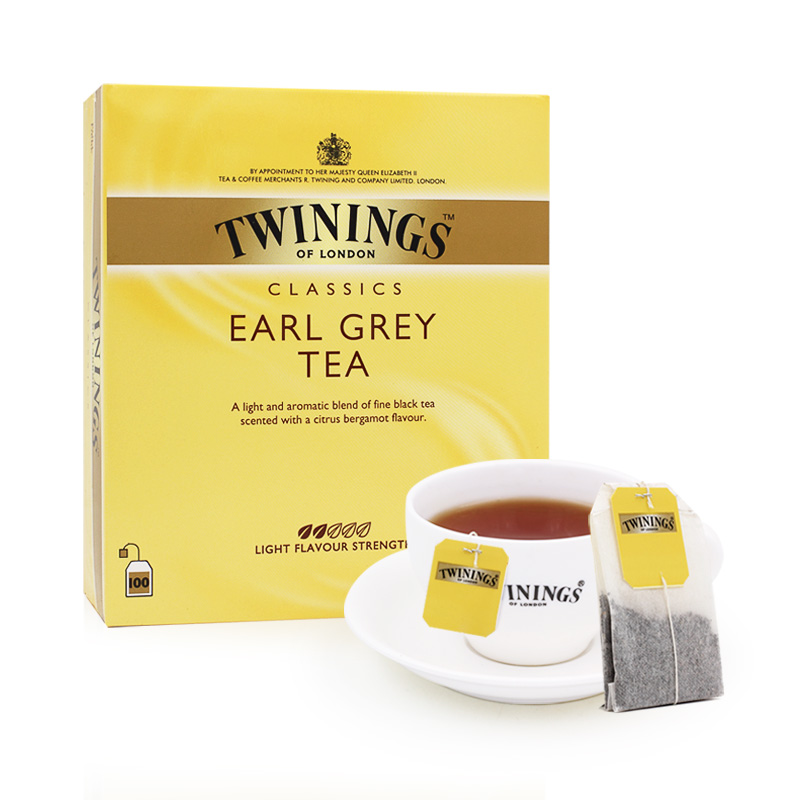 佛手柑清香袋泡茶 200g 川宁英国进口茶叶豪门伯爵红茶包 Twinings 佛手柑清香袋泡茶 200g 川宁英国进口茶叶豪门伯爵红茶包 Twinings