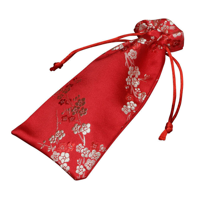 织锦缎布梳子袋餐具布袋檀木牛角梳收纳包装礼品抽绳束口小布袋子,淘宝优惠券,粉丝福利购,淘宝优惠卷