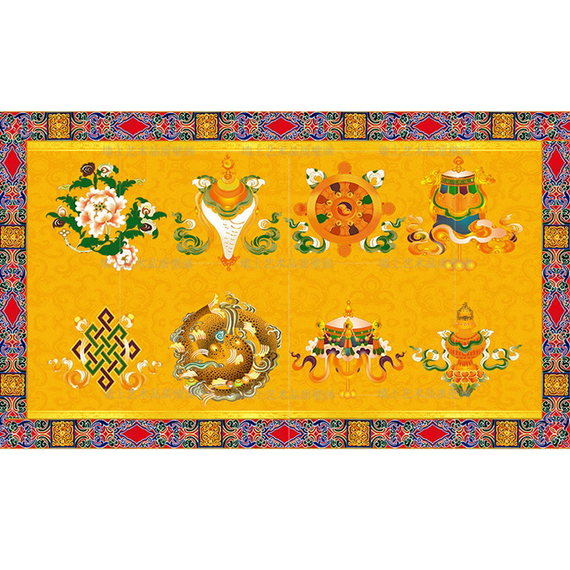 八吉祥画 新人首单立减十元 21年7月 淘宝海外 八吉祥画 新人首单立减十元 21年7月 淘宝海外