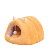 Кошачья гнездовая кровать зима теплое собачье гнездо кот Четыре сезона универсальное домашнее животное полузлочное гнездо снабного сна