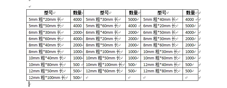 圆木榫12*60木肖斜纹木塞木针木钉木楔子家具连接件1000个包邮