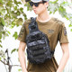 Luya bag 2021 new fishing bag multi-functional one-shoulder messenger bag men's chest bag outdoor travel tactical backpack