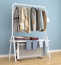Стеллаж для просушки 油汀烘衣架取暖器电暖气片专用家用卧室内小型宝宝内衣烘干晾衣架