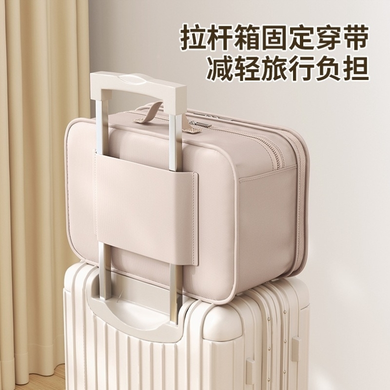 日系衣服旅行箱收纳袋出差多层挂袋便携式多功能可折叠压缩包神器 - 图2