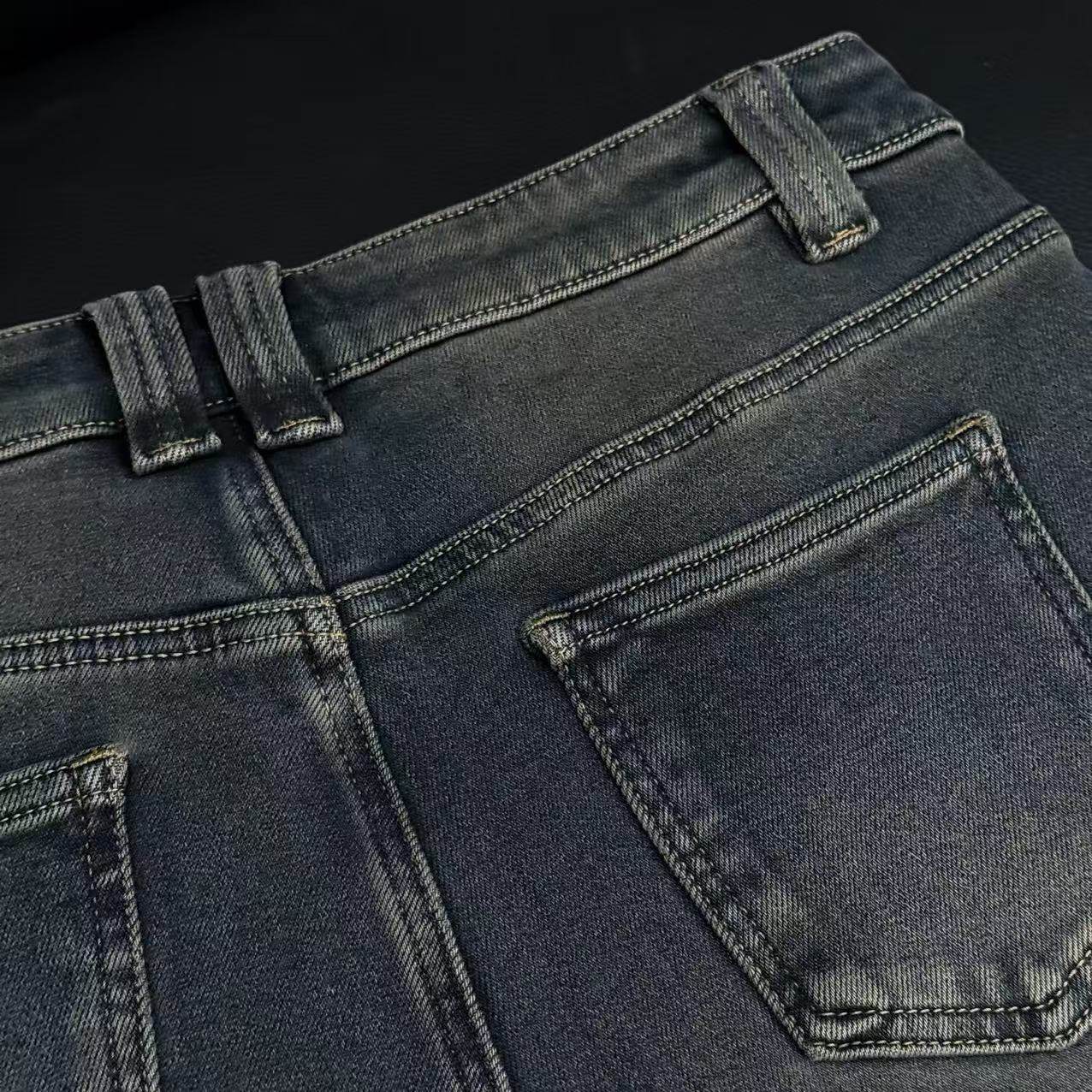 01/16W 高端定制！四面弹加绒喇叭牛仔裤2026新款高腰显瘦喇叭885,淘宝优惠券,粉丝福利购,淘宝优惠卷