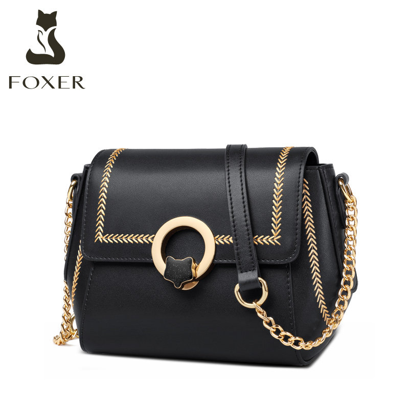 金狐狸高级感质感女2020新款小包包 金狐狸仕美克女士包袋