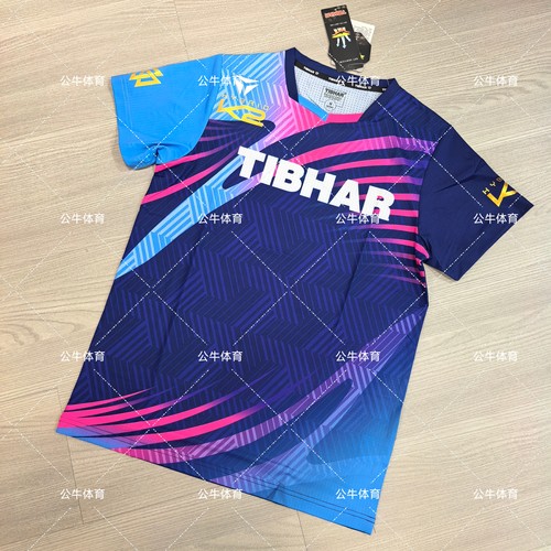 TIBHAR挺拔25新款乒乓球服男女款短袖速干运动套装乒乓球比赛服 - 图2