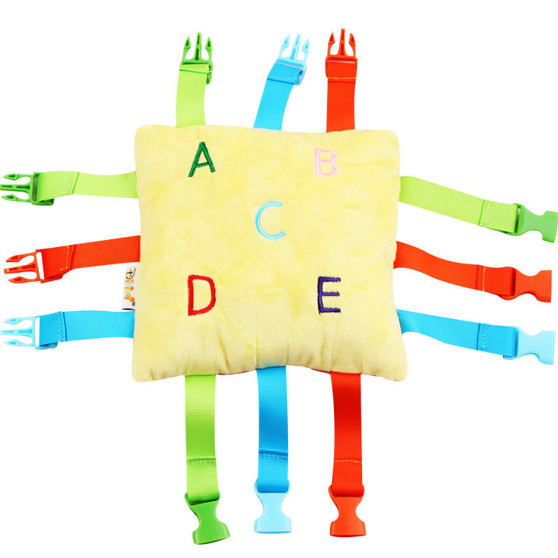 婴儿早教益智玩具插扣颜色配对儿童毛绒安抚布玩锻炼识别认知蒙氏,淘宝优惠券,粉丝福利购,淘宝优惠卷