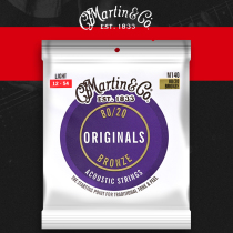 The Qi material Martin Martin M140 Folk Guitar Strings 12-54 Three suit brass xylom strings National