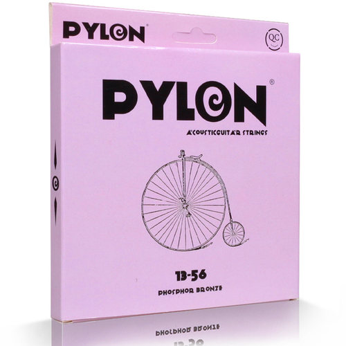 派林 PYLON 1602 镀膜弦 6角芯 磷铜民谣吉他弦 琴弦 木吉他弦 - 图2