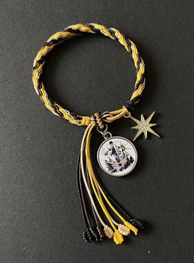 手链 新款明日方舟周边手工藏式轮回编织衍生棉线民族