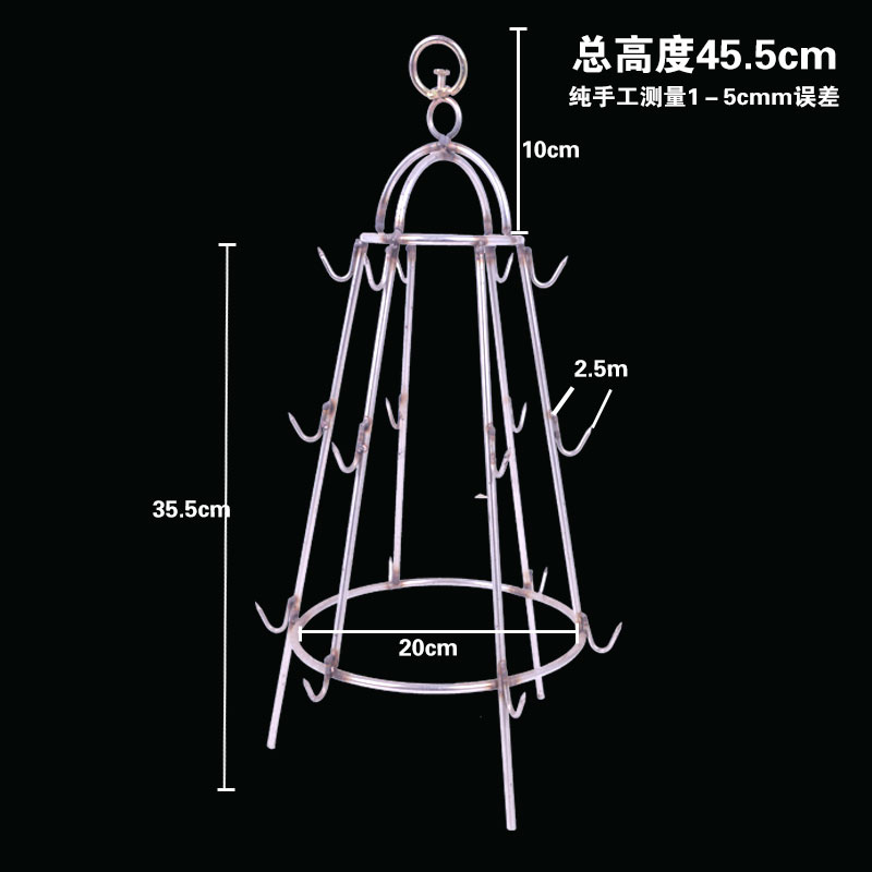 囊坑肉架子烤肉馕坑烤肉架野餐烧烤铁羊蝎子新疆特色不锈钢架子肉-图0