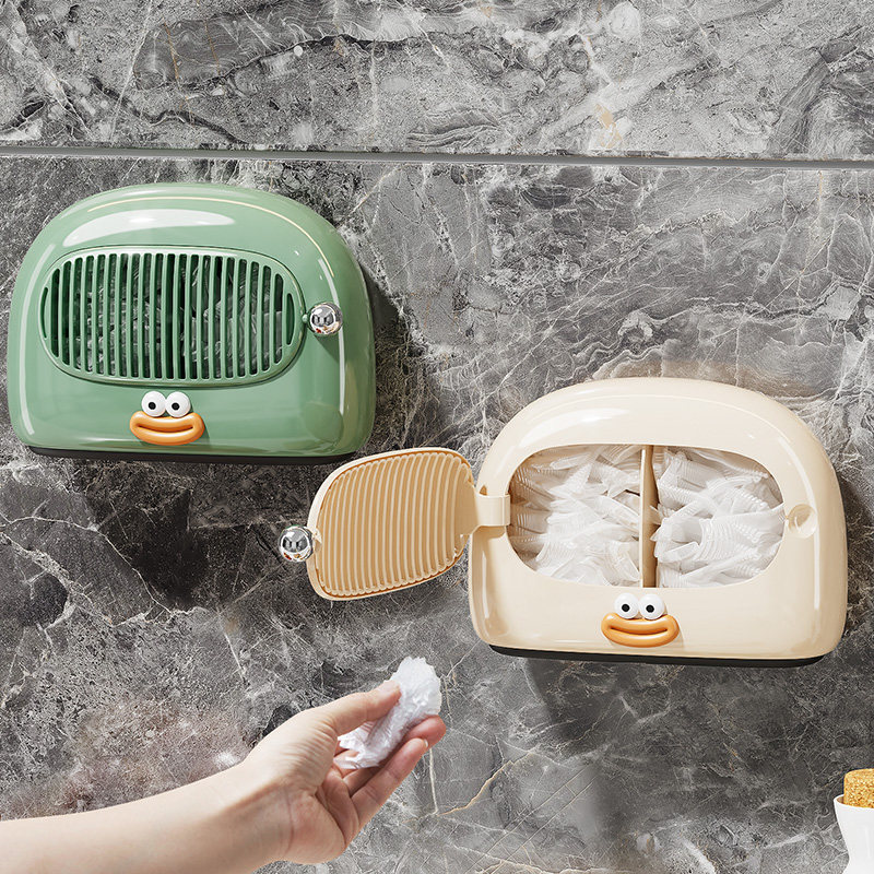 一次性保鲜膜套罩收纳盒壁挂抽取式厨房家用保鲜袋盒子冰箱免打孔,淘宝优惠券,粉丝福利购,淘宝优惠卷