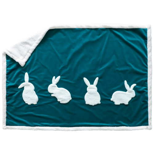 Mu mum mom ilvet rabbit, покрывающий зеленый цвет, положительный педиаторский хвост плазма nordic ins model room dofa come