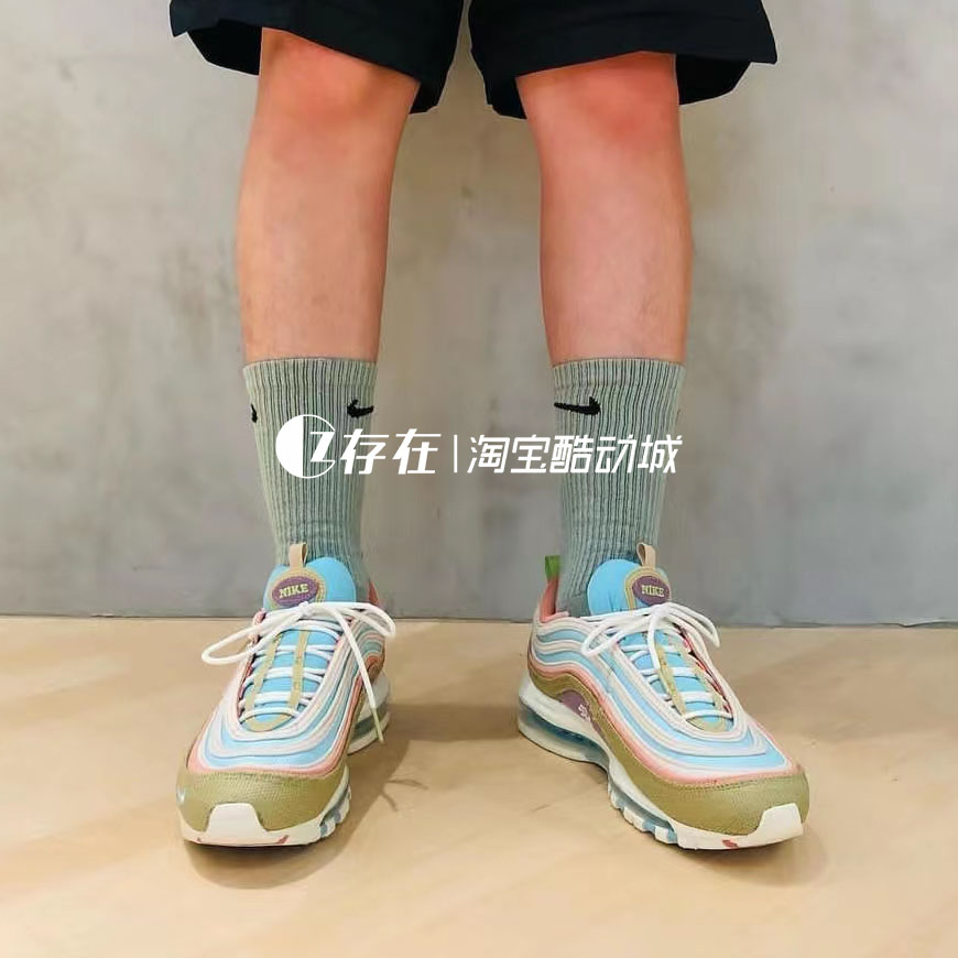 Nike/耐克 Air Max 97 SE 男女气垫缓震休闲跑步鞋 DM8588-400 - 图0