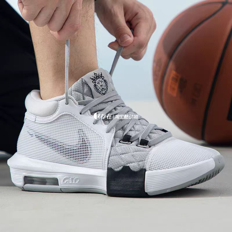 Nike/耐克 LeBron Witness 8詹姆斯男子轻便实战篮球鞋FB2237-003 - 图0
