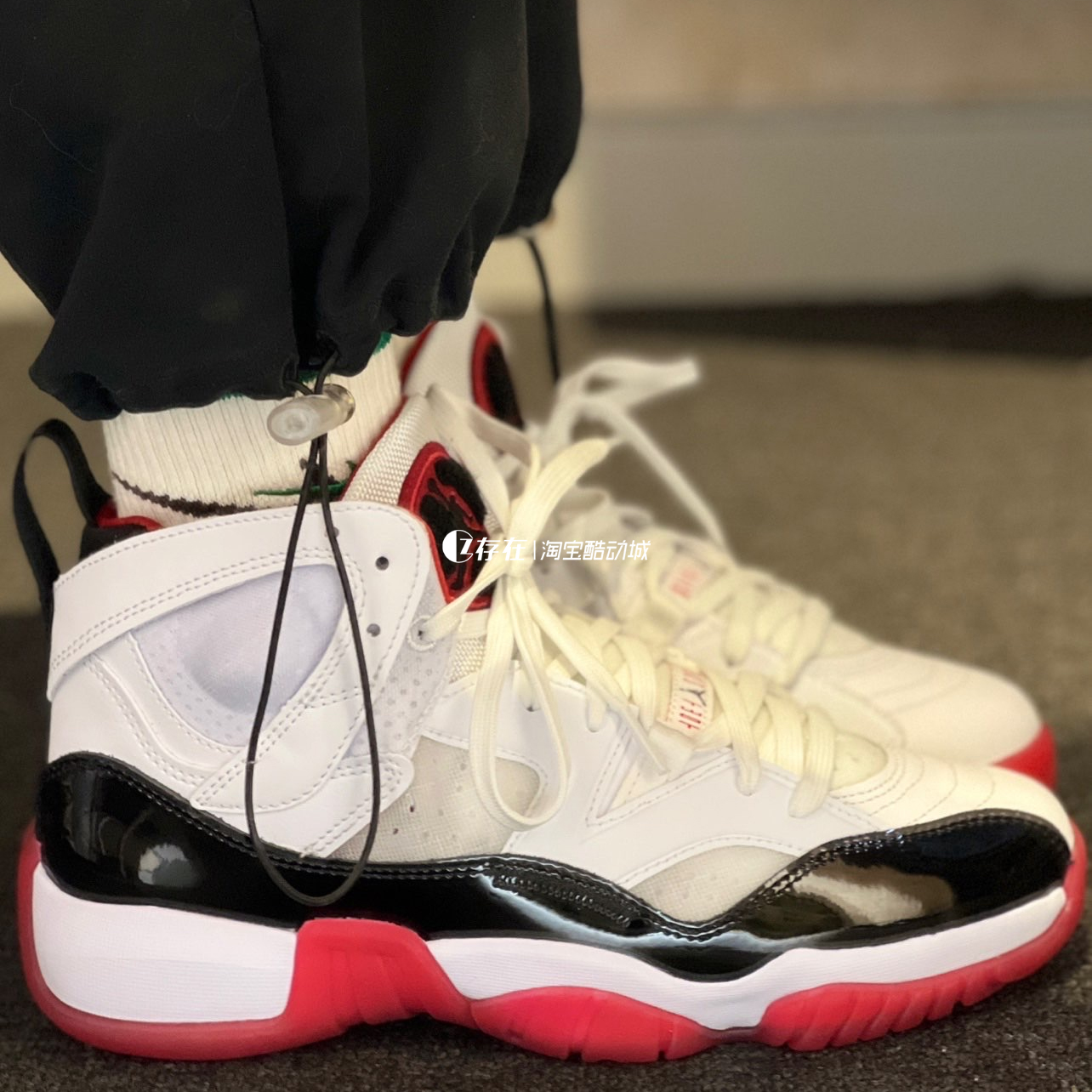 Air Jordan Jumpman Tow Trey 男女复古运动篮球鞋 DO1925 FB7166 - 图2