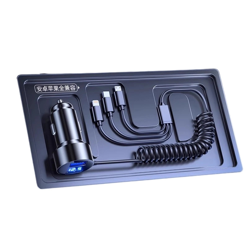 车载充电器一拖三超级快充汽车用usb接口手机点烟器车充转换插头,淘宝优惠券,粉丝福利购,淘宝优惠卷